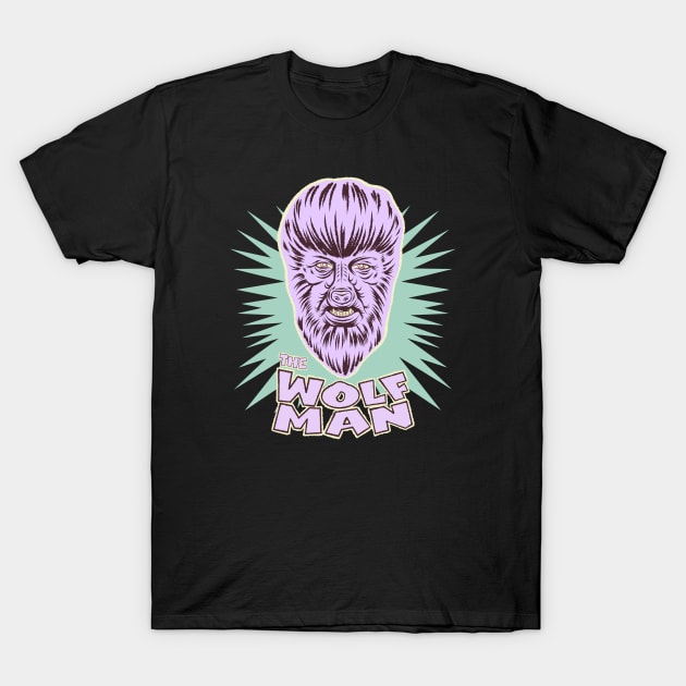 The candy Wolf Man by Bad Taste Forever T-Shirt by Bad Taste Forever